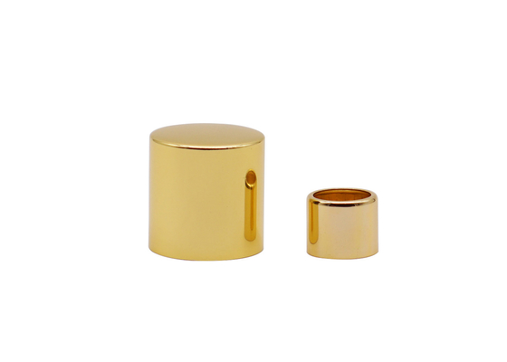 Fea15 Parfum Sprayer Cap Kosmetik Aluminium Gold Lids High Sealed