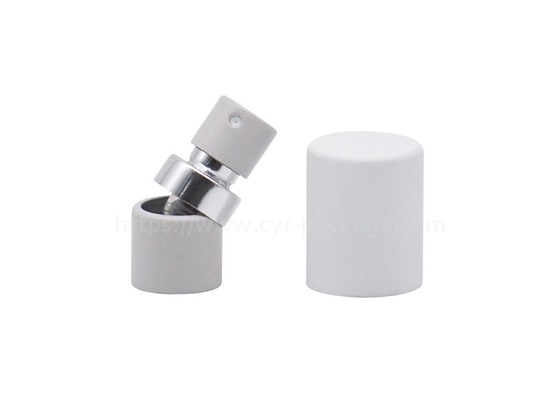 Tutup Botol Parfum Aluminium Silinder Untuk Pompa Semprot Fea15 Kosmetik Putih