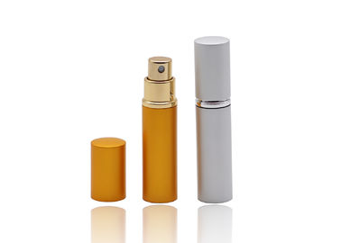 Isi Ulang Parfum Atomizer Semprot Botol Makeup 5ml Dalam Warna Emas Untuk Paket Parfum
