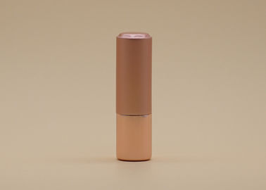 Rose Gold Lip Balm Tabung, Wadah Lipstik Tabung Bersertifikat ISO 9001 / SGS