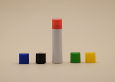 5g Bentuk Silinder Tabung Lip Balm, Tabung Lip Gloss Kosong Warna Alami