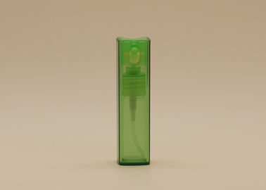 Botol Semprot Parfum Kaca Isi Ulang Yang Jelas Hijau Dengan Penutup Botol AS Segi Empat