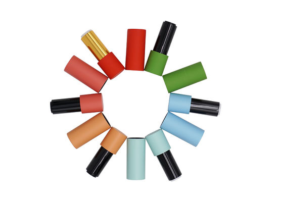 Color Spraying 3.5g Empty Lip Balm Tubes Untuk Lipstik