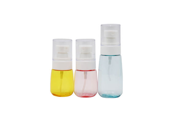 100ml Botol Semprot Kosmetik Pet Toner Plastik Berwarna-warni Untuk Perawatan Pribadi