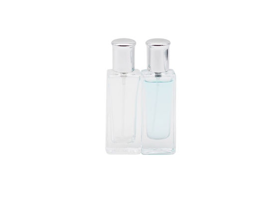 50ml Clear Square Rectangle Shape Botol Parfum Kaca Kosong