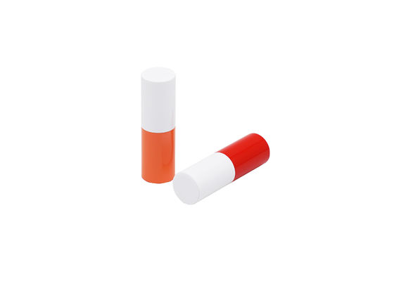 Warna Campuran Aluminium Tube Lip Balm Magnetic Lipstick Tube Cylinder