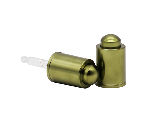 20/410 Aluminium Press Button Dropper Untuk Perawatan Kulit