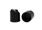 24mm Cylinder Black Plastic Top Cap Kosmetik PP Plastik Sekrup 32mm Nonspill