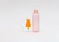Botol Semprot Kosmetik PET Plastik Biru Muda Jelas Kosong Alkohol 50Ml 60ML