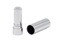 Snap Gloss Lipstik Tube Aluminium Kosong Mengkilap Perak 3.5g