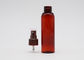 Botol Semprot Plastik Kosong Isi Ulang Warna Coklat Tua 24mm Leher Ukuran 100ml