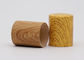 Wood Grain Printing Tutup Botol Parfum Aluminium Dalam Ukuran Umum Untuk Pompa Parfum