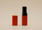 Bentuk Persegi Matt Red Lip Balm Tabung 4.5g Dengan Botol Hitam Mengkilap