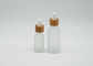 Botol Penetes Minyak Esensial Kaca Bambu Frosted 50ml