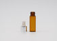 Logo Sablon Botol Pipet Amber 5ml Kecil Untuk Minyak Zaitun
