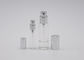 10CC Botol Penguji Parfum Kaca Mini Yang Indah Dengan Pompa Semprot Aluminium Perak