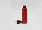 50ml Kosong Silinder Plastik Bening Gelap Merah Halus Mist Botol Semprot Kosmetik