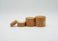 100g Bulat Bambu Kosong Krim Jar Perlindungan Lingkungan Anti Bocor