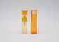 Green Orange Square Plastic 10ml Botol Penyemprot Parfum Perjalanan