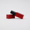 Wadah Tabung Lipstik Kosong Aluminium Merah Persegi 3.5g Dengan Kasus Magnet