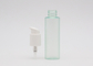 100ml Botol Pompa Kosmetik Kaca Bahu Datar Warna Hijau Bening