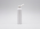 180ml Botol Plastik Botol Shampoo Kosmetik Putih Dengan Tutup Atas Cakram 24mm