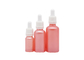 Kosong 50ml 100ml Botol Minyak Esensial Kosmetik Kaca Warna Pink Perawatan Pribadi