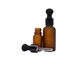 Botol Kaca Kosmetik Amber Buram Dengan Berbagai Penetes 30ml 50ml