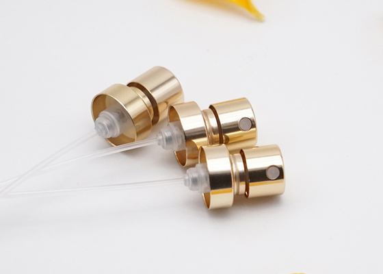 Aluminium Parfum Sprayer Fea15mm Crimp Mist Light Gold