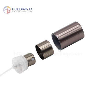 Aluminium Perfume Low Profile Spray Pump Plastik FEA15 0,07 - 0,1 ml