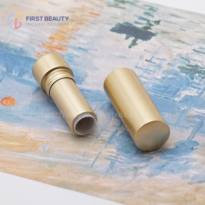 3.8g Tabung Lipstick Magnetik Bulat dengan Tutup untuk Model Kosmetik