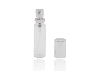 10 Ml Botol Semprot Plastik Isi Ulang Dengan 13/ 415 Shiny Silver Parfum Sprayer
