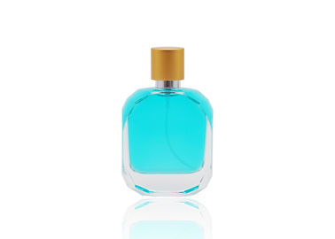 Botol Semprot Kosmetik Jernih, Botol Parfum Kosong Dengan Tutup Emas Matte