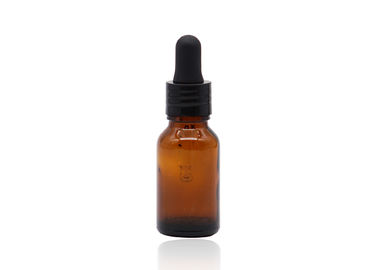 Bahan Kaca Amber Botol Penetes Minyak Esensial Digunakan Untuk Minyak Perawatan Kulit