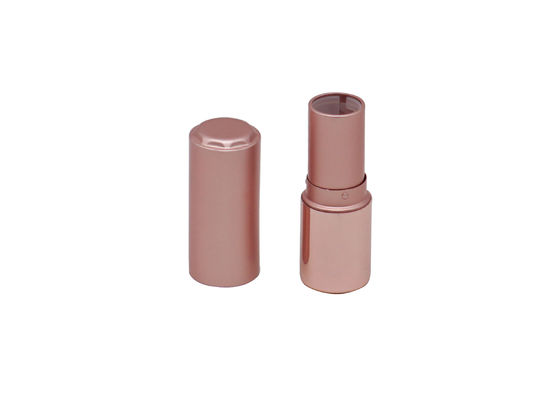 Rose Gold Aluminium Snap On 3.5g Tabung Lipstik Kosong