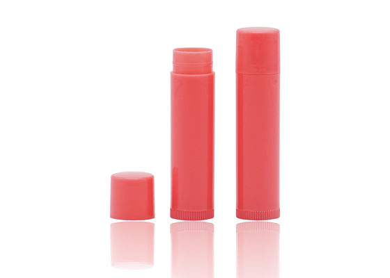 kualitas  Plastic 5g PP Lip Balm Tubes Empty Lip Balm Container For Cosmetic Personal Care pabrik