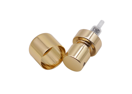 Aluminium Parfum Sprayer Fea15mm Crimp Mist Light Gold