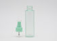 24mm Datar Bahu Kosong Botol Parfum Isi Ulang Dengan Bubuk Frosting Hijau