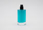 Botol Parfum Semprot Bentuk Bulat Kaca 50ml Dengan Pompa Parfum Snap On Hitam