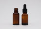 Bahan Kaca Amber Botol Penetes Minyak Esensial Digunakan Untuk Minyak Perawatan Kulit