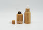 30ml Botol Penetes Bambu Silinder untuk Perawatan Pribadi