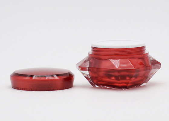 Red Cosmetics Cream Empty Jar 50g Toples Krim Make Up Shin Care