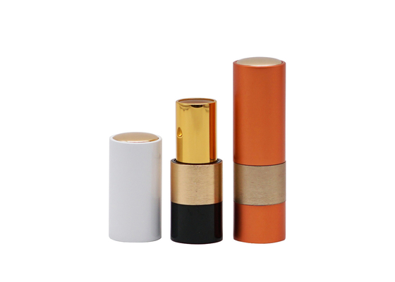 Tabung Lipstik Magnet Kosong Aluminium 3.5g Tekan Pop Cap