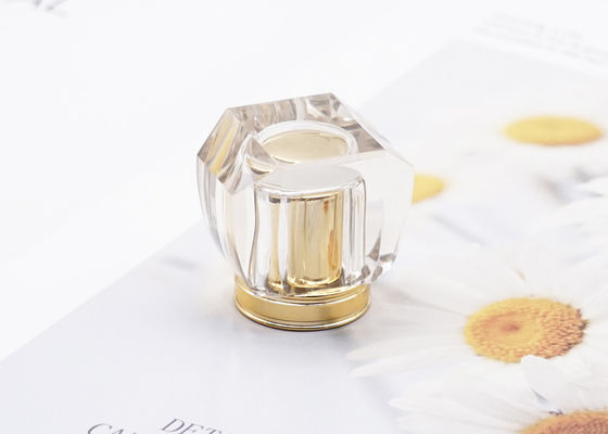 Tutup Botol Parfum Akrilik Fea15 Penyemprotan Transparan