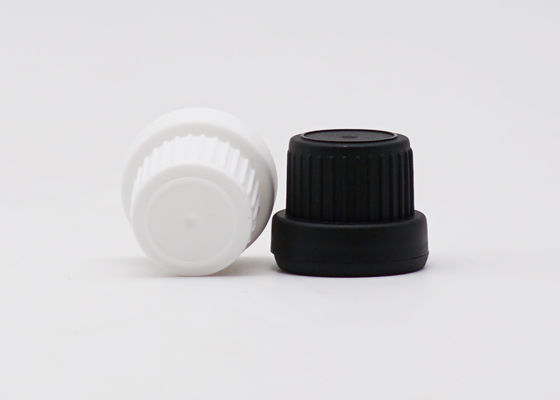 18mm Black Screw Cap Top CRC Child Resistant Dilengkapi Dengan Dropper Insert