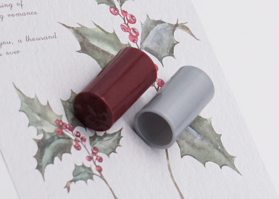 Abu-abu ABS Plastik Parfum Tutup Botol Silinder Fea15 Tutup Dorong Tarik