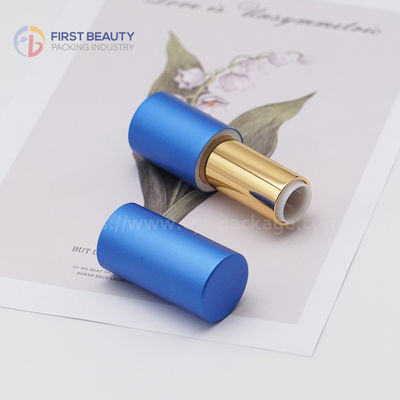 Disesuaikan Snap On Tabung Lipstick Kosong di Plastik dan Aluminium