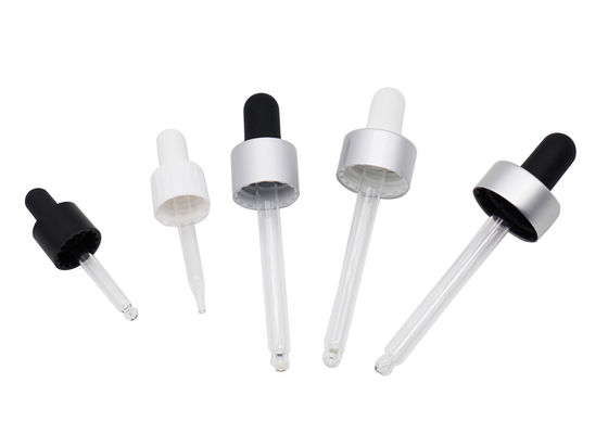 Transparant Amber 20/410 Glass Dropper Child Proof