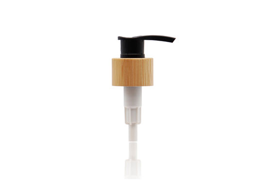 24/410 Bambu Tertutup Lotion Pump Dispenser Dosis 2cc