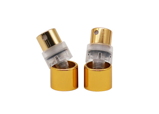 Aluminium Fea15 Crimpless Gold Sanitizer Pompa Semprot Parfum